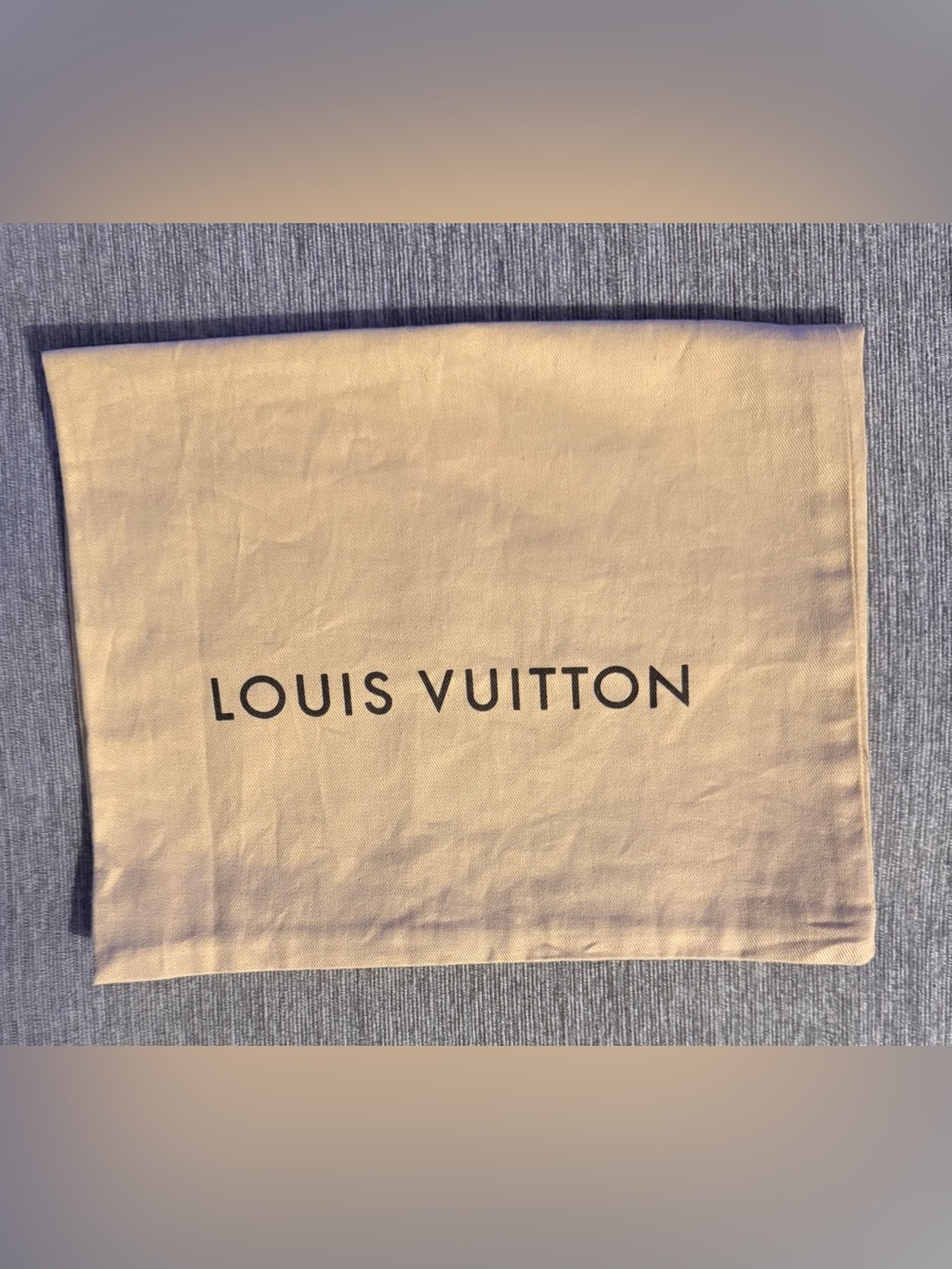 Louis Vuitton Authentic Dust Bag w/ Drawstring
